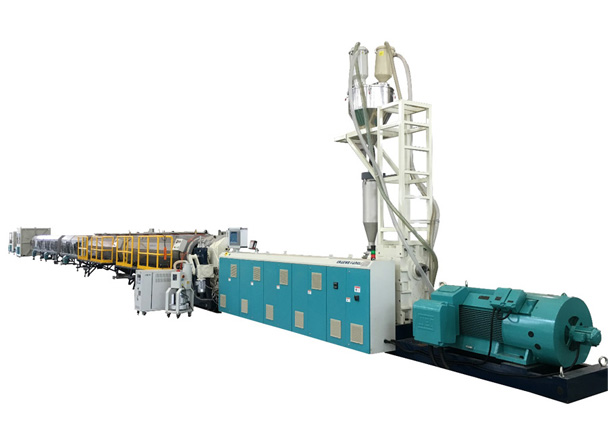 Ang kahalagahan ng pipe shearing sa PE pipe extrusion line