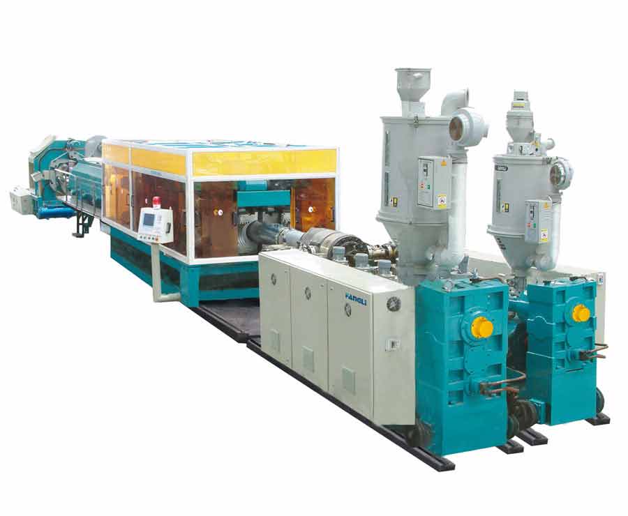 German Design Structured Wall Pipe Extrusion Equipment
