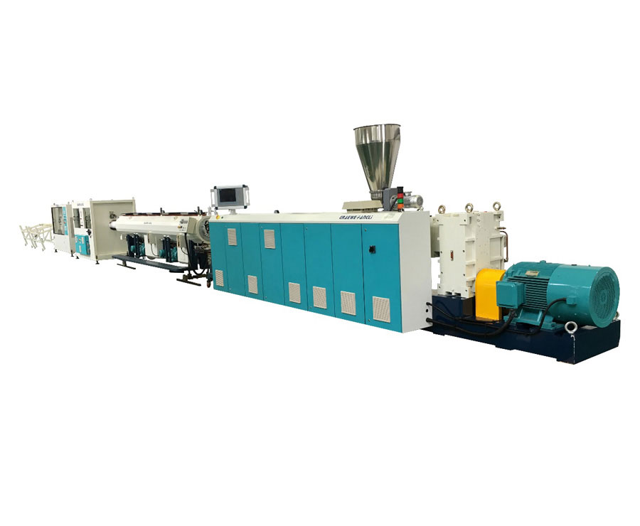Magarbong Pipe Extrusion Equipment para sa Special Application na katangian